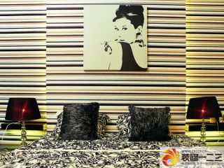 10平米卧室床头背景墙装修图片