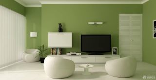现代简约客厅电视背景墙装修设计效果图