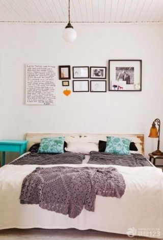 北欧风格小户型卧室装修效果图大全2023图片欣赏