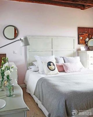 欧式风格70多平米小户型卧室装修效果图大全2023图片