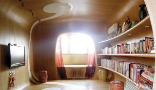 80平米小户型创意家居书房实景图欣赏
