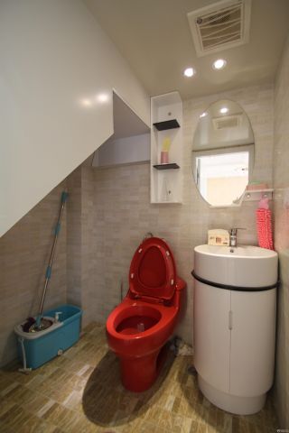 90平米最新家庭卫生间装修图片欣赏