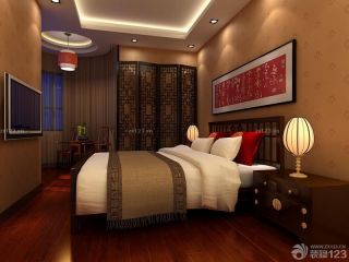 最新80后中式婚房卧室装修案例欣赏