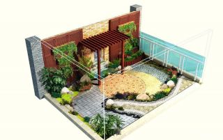 2023别墅屋顶花园室内设计装修图片大全