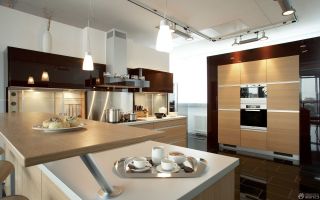 2023最新现代风格别墅厨房设计效果图