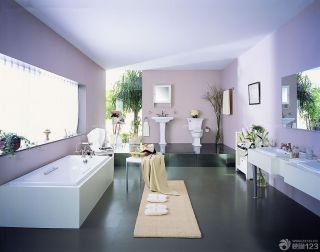 现代温馨2023家居浴室装修案例