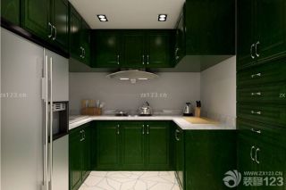 家装厨房橱柜颜色效果图欣赏