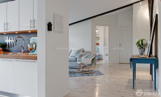 最新150平米房屋北欧风格白色木地板设计效果图