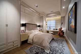 现代美式卧室壁橱设计效果图欣赏