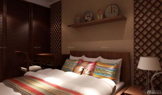 东南亚风格小户型卧室装修案例大全2023