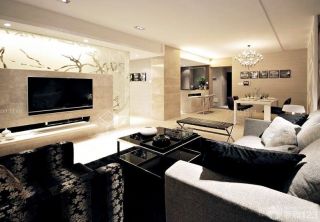 小户型现代简约风格客厅沙发效果图欣赏