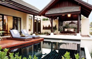 2023东南亚风格酒店游泳池设计图片