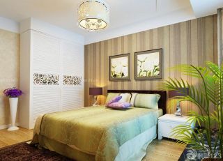 精美东南亚风格室内床头柜设计效果图