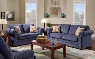 美式沙发混搭新房装修设计案例