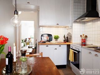2023北欧风格小户型厨房餐厅一体装修案例大全