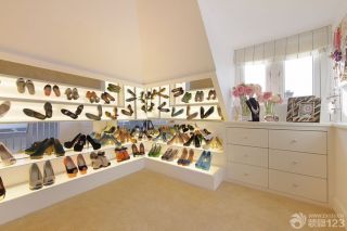 豪华家居现代美式鞋柜装修效果图片欣赏
