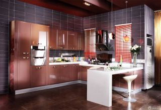 2023厨房烤漆橱柜设计效果图片