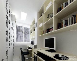40平小公寓小户型书房装修经典效果图欣赏
