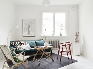 2023最新北欧风格客厅沙发摆放案例