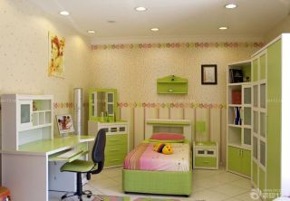 小三室儿童房装修效果图大全2023图片