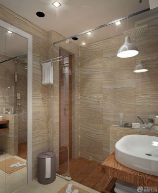现代家居小户型卫生间装修实例设计效果图片