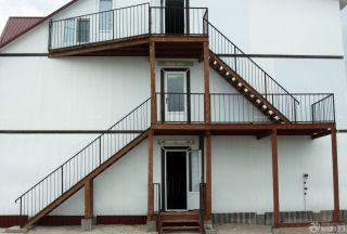 2023最新别墅室外楼梯装修设计效果图大全赏析