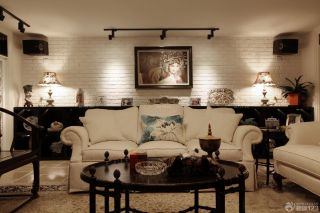 新古典小户型客厅沙发摆放案例图片大全