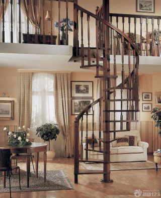 复式住宅房屋楼梯设计图片大全