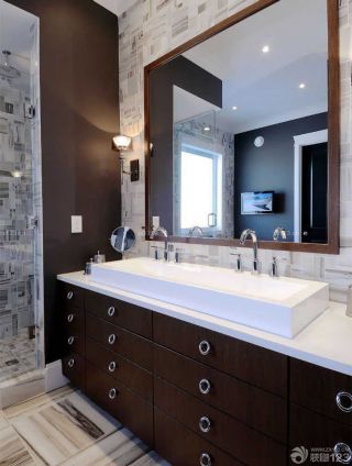 2023家庭浴室防滑砖贴图装修案例