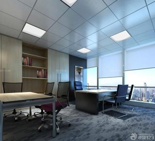 2023现代风格办公室窗帘设计效果图片