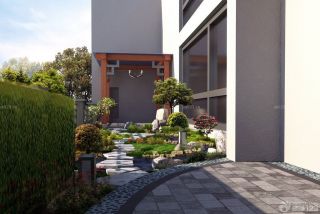 2023现代简约风格庭院绿化设计效果图