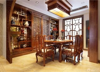 2023中国古典餐厅家具设计图片
