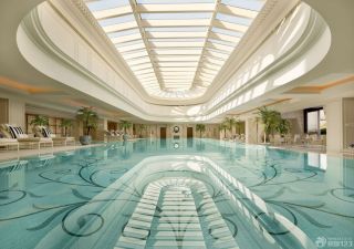 五星级酒店室内游泳池设计图片欣赏
