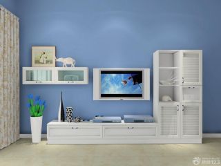 2023现代家庭室内板式家具装修效果图片