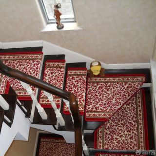 家用中式楼梯垫装修效果图