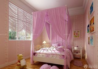 欧式风格10平米儿童房儿童床造型设计图片大全