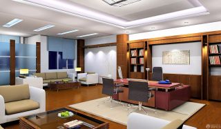 最新豪华办公室家具装修效果图片