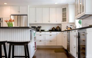 欧式厨房橱柜门装修设计图片
