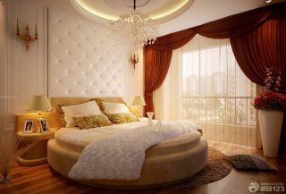 最新东南亚风格卧室窗帘搭配效果图欣赏