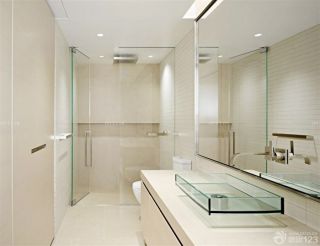 小型宾馆小浴室装修设计效果图片大全
