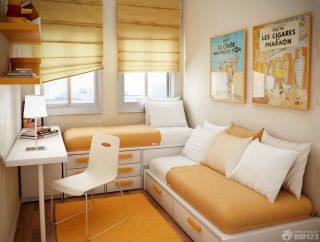 欧式风格交换空间小户型卧室样板间大全