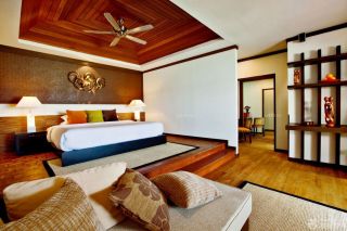 最新东南亚风格卧室吊顶造型图片