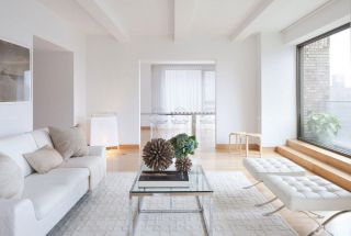 2023最新现代北欧风格普通家庭客厅装修效果图片 