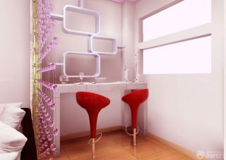 最新70平米独单婚房小吧台装修效果图片