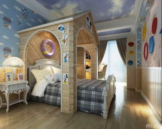 创意80平米两房两厅儿童房间颜色装修效果图欣赏