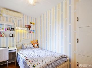 家装90平米三房两厅可爱儿童房间装修图片