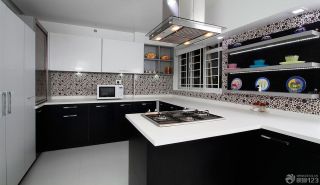 最新创意厨房设计图厨房瓷砖贴图设计