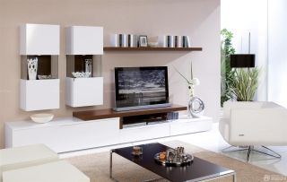 简约时尚家居客厅电视柜设计效果图