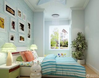 家装90平方小三房儿童卧室装修效果图片大全