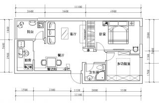 两居室80平方米别墅户型图大全2023图片